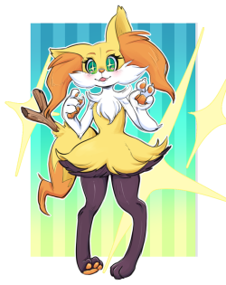 inkie-heart:sparkle braixen <3