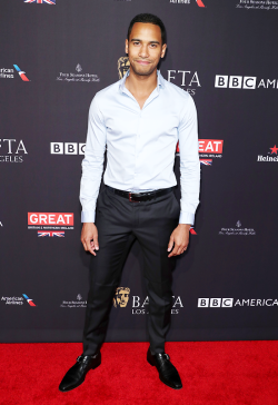 newtscamand-r: Elliot Knight  attends the BAFTA Los Angeles Tea