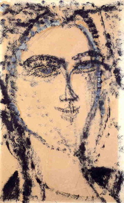 artist-modigliani: Woman’s Head, Amedeo Modigliani Medium: