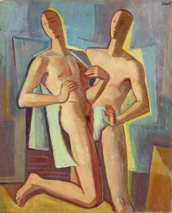 gay-erotic-art-fan:  terminusantequem:Hans Scheil (German, 1896-1988),