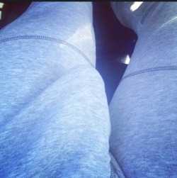 Courtesy of: freeballingla  Nice sweatpants bulge. Share yours