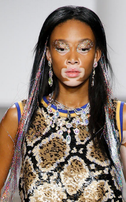 black-model-famous:  Ashish Spring/Summer 2015 #Chantelle Brown-Young #Maddie