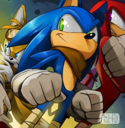 epicdailysonicpictures:  Sonic Boom  Source: http://rhythmax.deviantart.com/