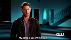 mishasminions:  AN INTERVIEW WITH DEAN WINCHESTER [x]