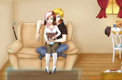 Commission - Jaune x NeoIf you enjoy my work and would like to