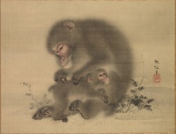 snirts: artistsanimals: Title: MonkeysArtist: Mori SosenOrigin: