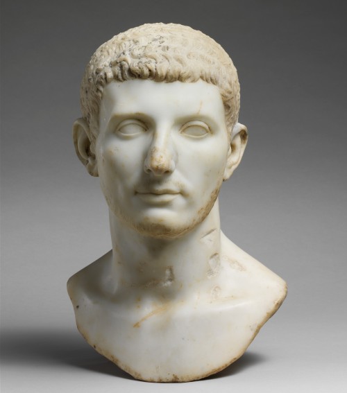 ganymedesrocks:  Marble portrait bust of a man, AD. 81–96,