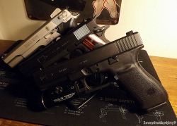 seven6twobythirty9:  The .45 battle for my heart  I’m a