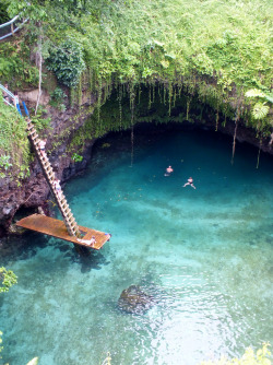 travelingcolors:  To Sua Ocean Trench | Samoa (by Miss Basil85)