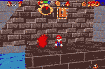 juza-the-cloud:suppermariobroth:In Super Mario 64, activating