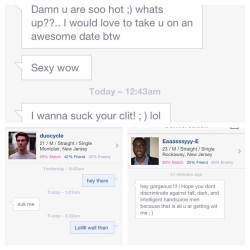 Pretty sure I just keep #okcupid for my own sick amusement at