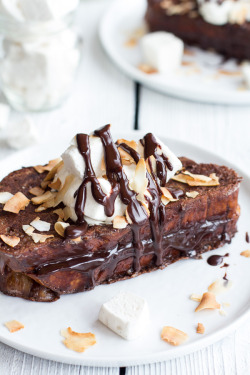 fullcravings:  Best Ever Hot Chocolate French Toast