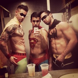 costumehunks:  spandextights:  Halloween 2013   Costumed Hunks