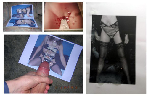 Cum on my pics