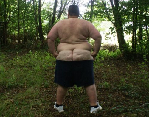So I met this chub in the woods, and he had the nicest ass I ever came across… and in. *rimshot*