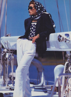 vogue:  The formula for nautical style is as simple as it is