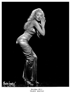 burleskateer:  Trudy Wayne       aka. “The Golden Girl”.. More pics of Trudy can be found here.. 
