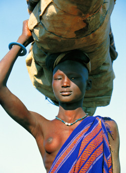 From Dinka: Legendary Cattle Keepers of Sudan, by Angela Fisher