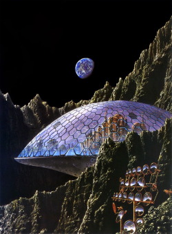 humanoidhistory: Tim White cover art for Assignment in Eternity,