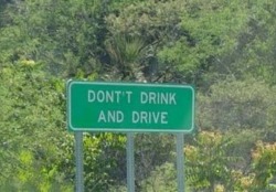 Dont’t drink and spell, either
