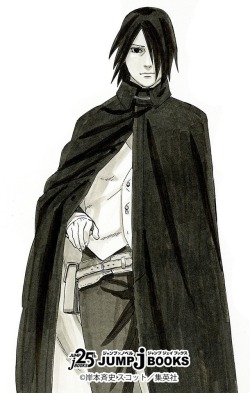 mssasukeuchiha:  New Kishimoto drawing of Sasuke for Sasuke Shinden