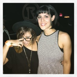 This is Dessa. She’s in Doomtree. I waited in a line to