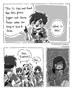 tcbunny:  Pharah is in trouble now…. It is a parody of some