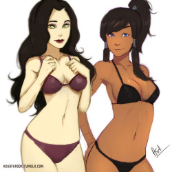 asadfarook:  And here’s the Korrasami variant :’D suggestions