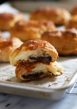 do-not-touch-my-food:  Chocolate Croissants