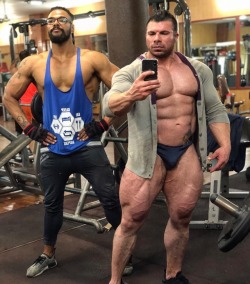 Mehdi Shamshiri - Like night and fucking day between their physiques.