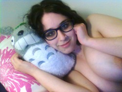 amateurspectacle:  turbo-kitty:  snuggling with totoro tonight