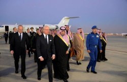 happyswedes:King Carl Gustaf was in Riyadh today to attend a