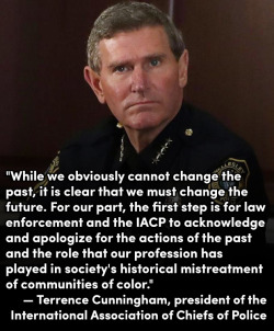 the-movemnt:  The largest police group in the U.S. just apologized