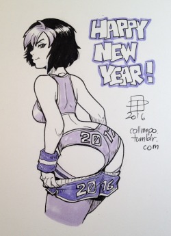 callmepo: HAPPY NEW YEAR! …or maybe Happy New REAR?!  This