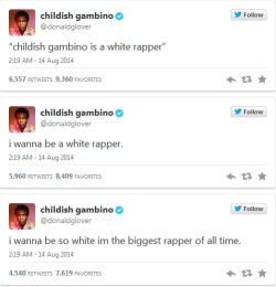 taint3ed:  itsananobrain:  Childish Gambino on Ferguson   I fucking