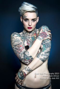 perfect-alternative-models:  Model : Jade Allison Scott Cole