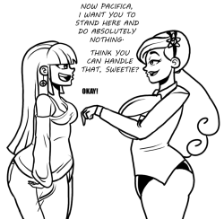 chillguydraws:  It’s safe to say Reverse Maboobs Mabel is the