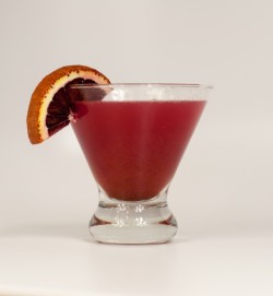 veganfoodblog:  Blood Orange and Persian-Spiced Cosmopolitan