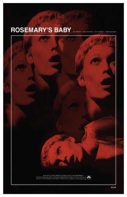 fuckyeahmovieposters:  Rosemary’s Baby by Adam Juresko