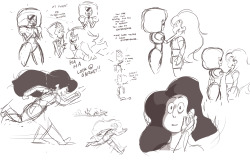 Sketches for Alone Together! I teamed up with Hilary Florido