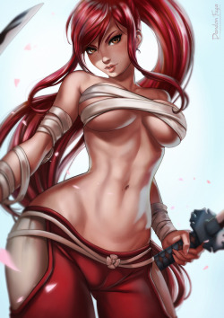 Erza-by-dandonfuga by dandonfuga 