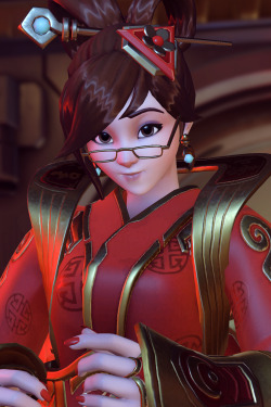 junkboii: A-Mei-Zing!  I got her too in OW :3