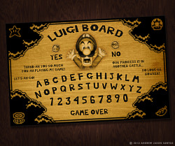 legendofnes:  Luigi Board 