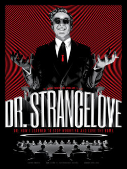 thepostermovement:  Dr. Strangelove by Tracie Chang