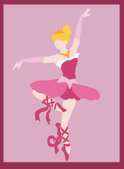 girlofmanycolors:  Disney Ballerinaâ€™s By: middleR3DD 