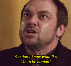 livebloggingmydescentintomadness:  and Crowley experiences the