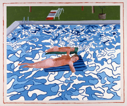 lacma:David Hockney. California Copied From 1965 Painting in