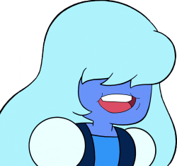 Garnet has been giving the thumbs up on Sapphire side becasue