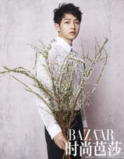 stylekorea:  Song Joong Ki for Harper’s Bazaar  China June