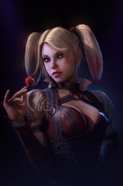 longlivethebat-universe:  Harley Quinn by Danil Kalashnikov 